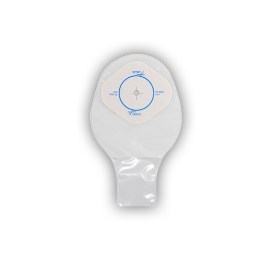 کیسه کلوستومی ایلئوستومی اطفال یک تکه ته باز شفاف کنواتک ConvaTec کد 20922