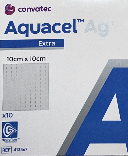 آكواسل اكسترا نقره پلاس 10*10  cm كنواتك كد 413567 ConvaTec