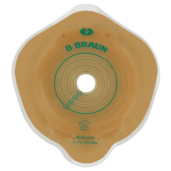 چسب پایه استومی فلکسیما 3s . محدب تمام هیدروکلوئید B.BRAUN کد: 937515