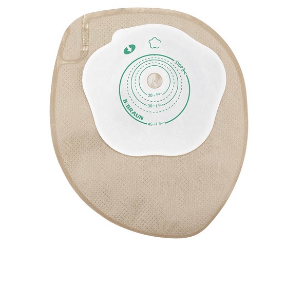 کیسه استومی یک تکه فلکسیما ته بسته(کولوستومی) کد 44212A