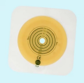 چسب پایه مسطح با چسب حصیری OxMed-Zensiv سایز حلقه 60 میلیمتر،قابل برش(قطر استوما10تا57 میلیمتر)	B2P610